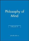 Philosophy of Mind, Volume 21