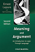 Meaning and Argument 2e