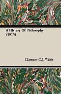 A History Of Philosophy (1913)