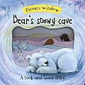 Bears Snowy Cave