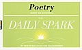 Daily Spark Poetry Warm Up Activities