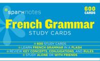 French Grammar Sparknotes Study Cards