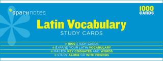 Latin Vocabulary Sparknotes Study Cards Volume 13