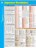 Japanese Vocabulary Sparkcharts: Volume 33