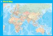World Map Sparkcharts: Volume 84