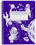 Kittens In Space Lined Coilbound Decomposition Book