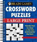 Brain Games Crossword Puzzles Large Print