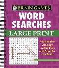 Brain Games Word Searches Large Print