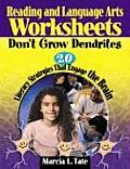 Reading & Language Arts Worksheets Dont Grow Dendrites 20 Literacy Strategies That Engage the Brain