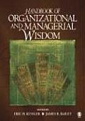 Handbook of Organizational and Managerial Wisdom