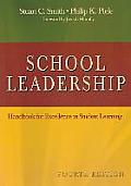 School Leadership Handbook For Excellence In Student Learning