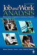 Job & Work Analysis Methods Research & Applications For Human Resource Management
