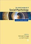 Sage Handbook Of Social Psychology Concise Student Edition
