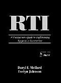 Rti: A Practitioner′s Guide to Implementing Response to Intervention