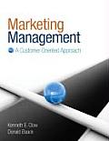 Marketing Management A Customer Oriented Approach