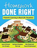 Homework Done Right: Powerful Learning in Real-Life Situations