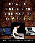 Cengage Advantage Books: How to Write for the World of Work