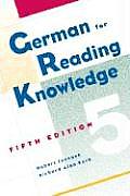 German For Reading Knowledge 5th Edition