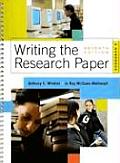 Writing The Research Paper 7th Edition