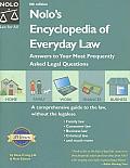 Nolos Encyclopedia Of Everyday Law 6th Edition