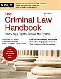 Criminal Law Handbook Know Your Rights 9th