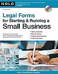 Legal Forms for Starting & Running a Small Business With CDROM