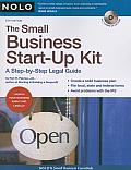 Small Business Start Up Kit A Step By Step Legal Guide With CDROM