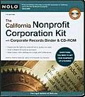 California Nonprofit Corporation Kit 7th Edition