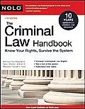 Criminal Law Handbook Know Your Rights Survive the System 11th Edition