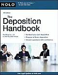 Nolo's Deposition Handbook (Nolo's Deposition Handbook)