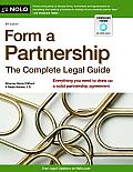 Form a Partnership The Complete Legal Guide 9th Edition