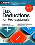 Tax Deductions for Professionals 8th Edition