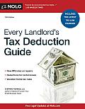 Every Landlords Tax Deduction Guide 10th Edition