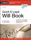 Quick & Legal Will Book