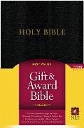 Bible New Living Black Gift & Award Red