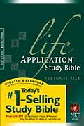 Bible NLT New Living Translation Life Application Study Bible Personal Size