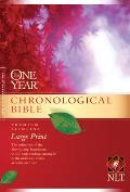 One Year Chronological Bible NLT Premium Slimline Large Print