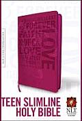 Teen Slimline Bible NLT