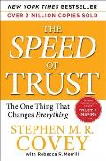 Speed of Trust The One Thing That Changes Everything