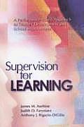 Supervision for Learning A Performance Based Approach to Teacher Development & School Improvement