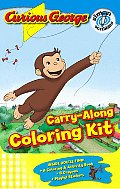 Curious George Carry Along Coloring Kit With Coloring & Activity BookWith StickersWith Crayons
