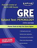 GRE Subject Test Psychology 5th Edition