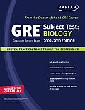 Gre Exam Subject Test Biology 4th Edition 2009 2010