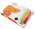 Vive Le Color Vitality Coloring Book & Pencils Color Therapy Kit