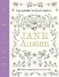 Classic Colouring Jane Austen Adult Colouring Book Uk Edition 55 Removable Colouring Plates