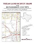 Texas Land Survey Maps for Henderson County