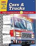 Draw & Color Cars & Trucks