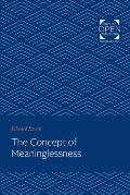 Concept of Meaninglessness