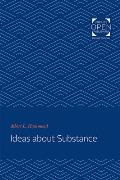 Ideas about Substance