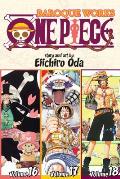 One Piece Baroque Works 16 17 18 Volume 6 Omnibus Edition